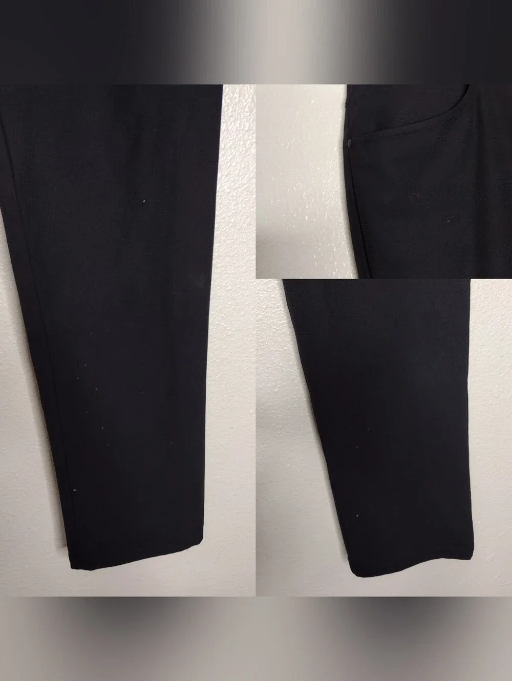 Lululemon ABC Black Straight-Leg Athletic Golf Pants Sz 34